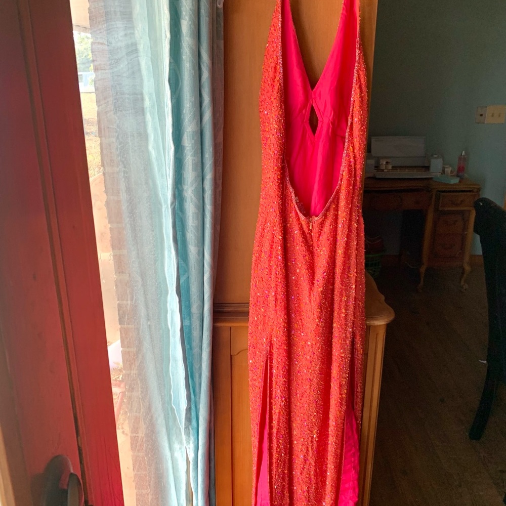 Vintage beaded Scala evening gown size large